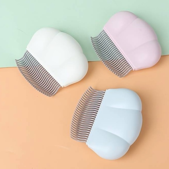 NWT PET DOG/CAT BLUE SHELL GROOMING  COMB - Picture 3 of 4